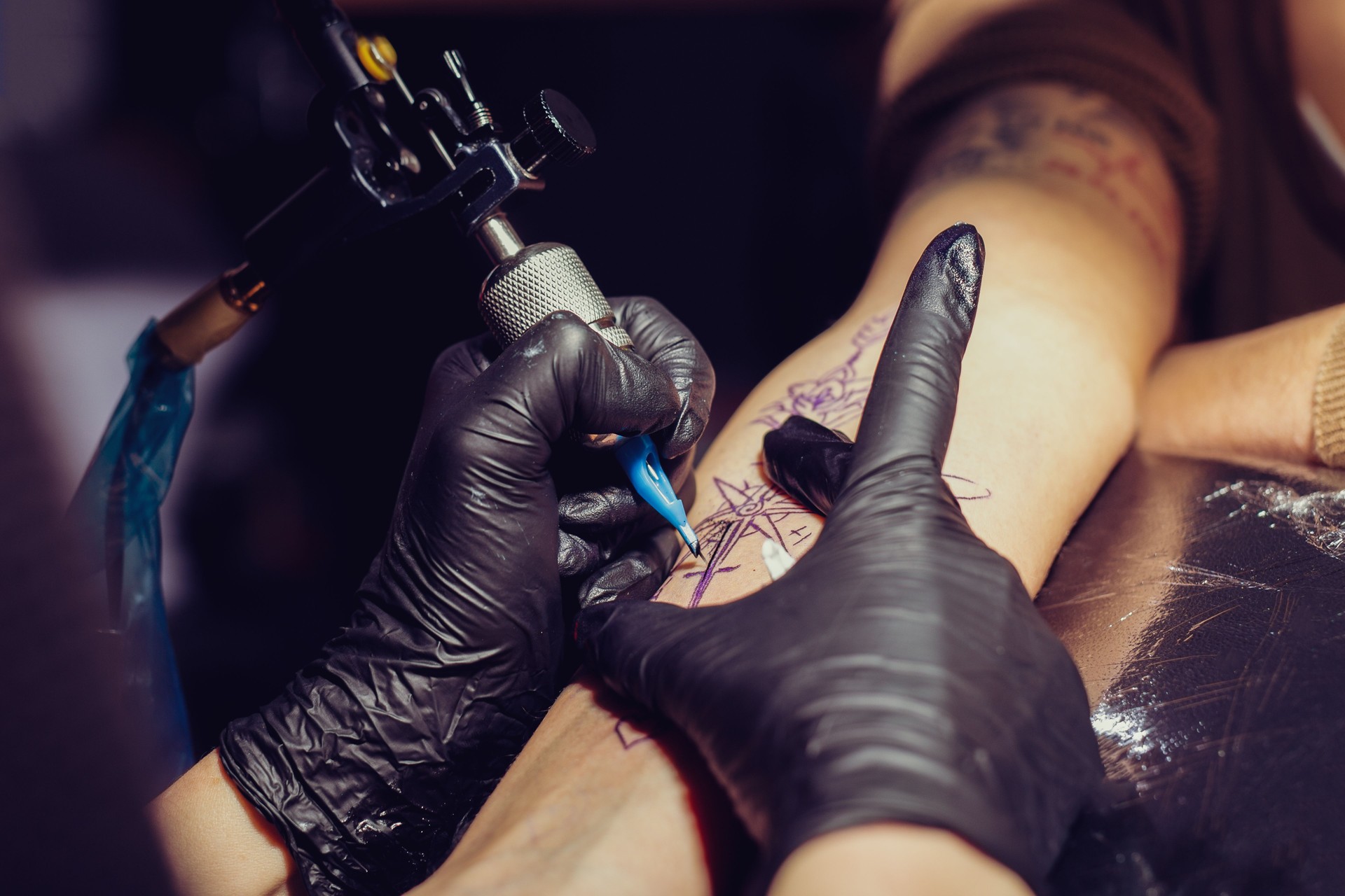Conception de tatouage de dessin